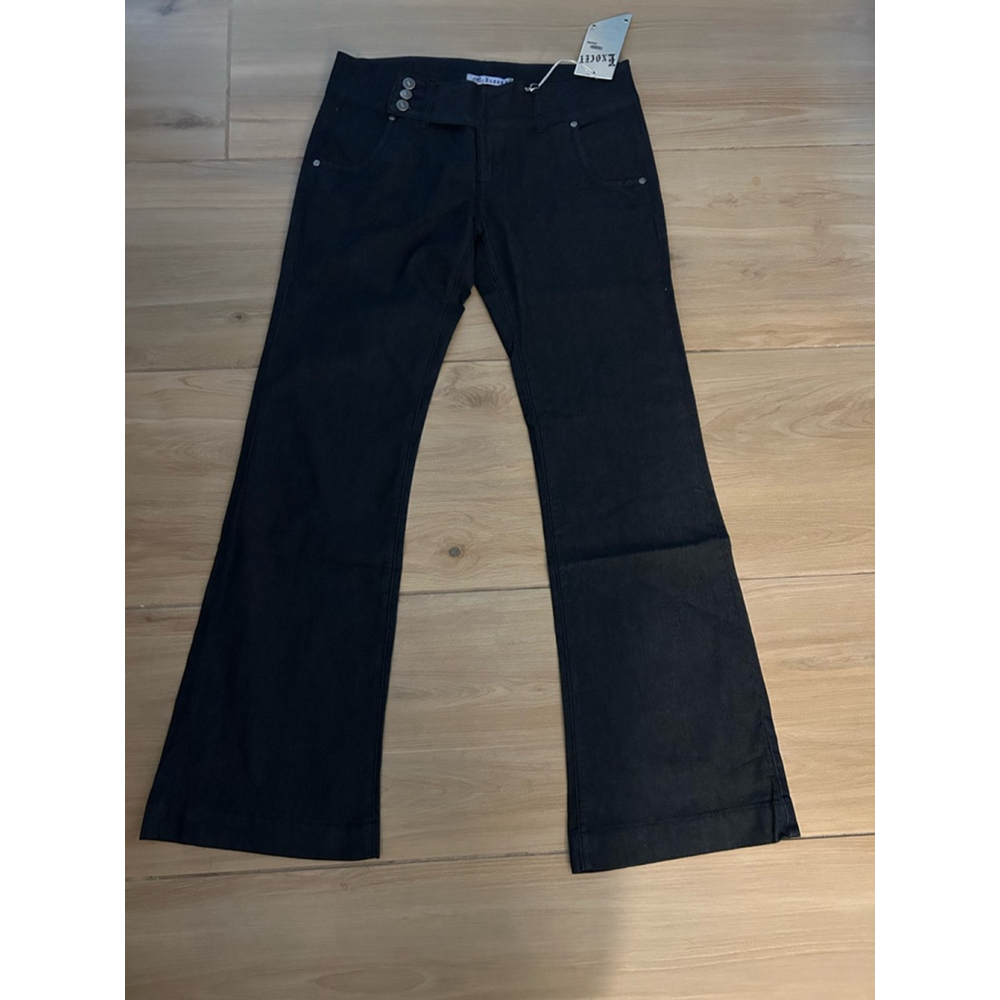 NEW EXOCET Boot cut Stretch Black Jeans 11
